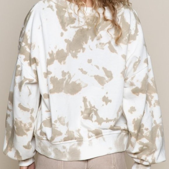 Tie Dye Cross Back Sweater NWT - Picture 8 of 9